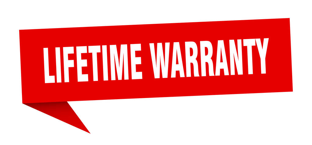 All products are covered by a lifetime warranty